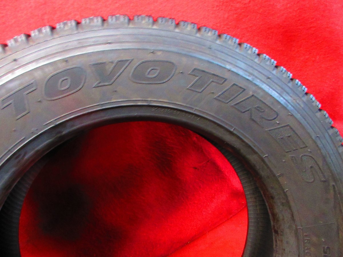 スタッドレス 2本 205/70R17.5 115/113N LT トーヨー TIRES DELVES M935 2023年 2トントラック エルフ キャンター ダイナ デュトロ★3241Y_画像8