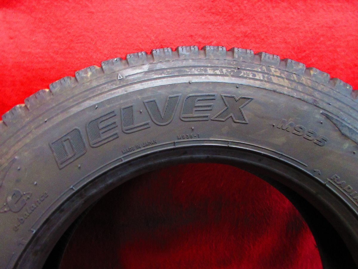 スタッドレス 2本 205/70R17.5 115/113N LT トーヨー TIRES DELVES M935 2トン トラック エルフ キャンター ダイナ デュトロ等★3240Y_画像6