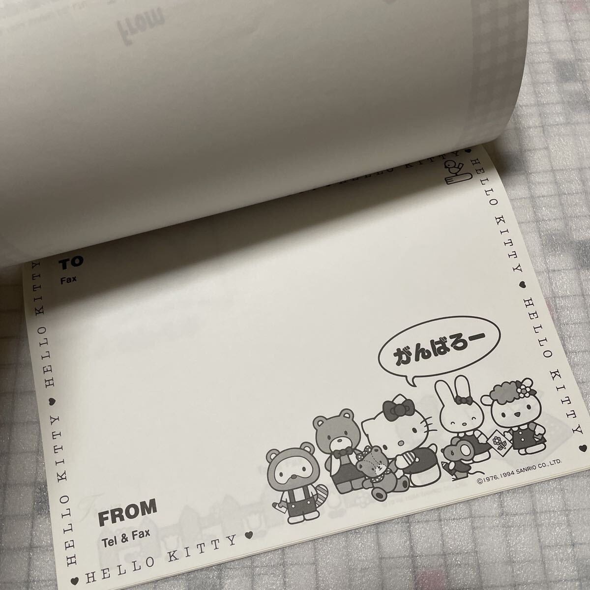 未使用 当時物 ハローキティ サンリオ NTT FAXフォーマット集 ③の画像4