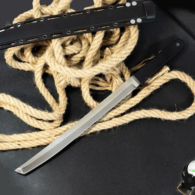 希少 全長46.5CM 短刀 ナイフ サバイバルナイフ 大工道具 薪割り シース付き 携帯 戦術ナイフ アウトドア ハイキング_画像2