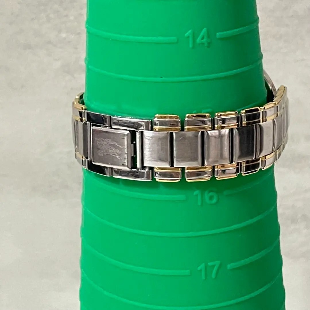 稼動品　Burberry バーバリー　ローマン　コンビカラー　ボーイズ　腕時計_画像5