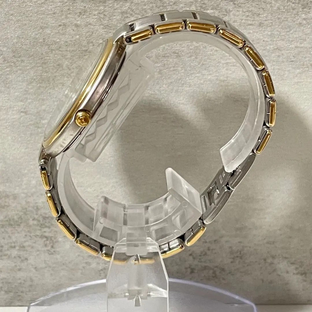 稼動品　Burberry バーバリー　ローマン　コンビカラー　ボーイズ　腕時計_画像2