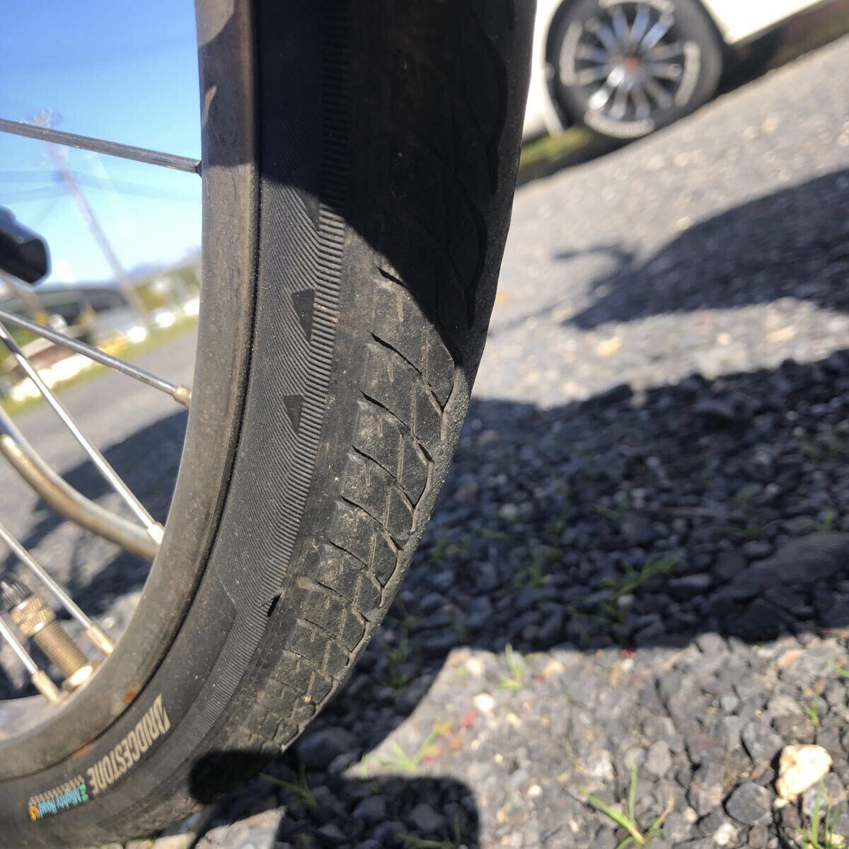 ヤマハ PAS Natura パスナチュラ 電動アシスト自転車 24 インチ 内装3段変速 バッテリー 充電器付 グリーン 緑 電動自転車 直接引取り限定_画像9