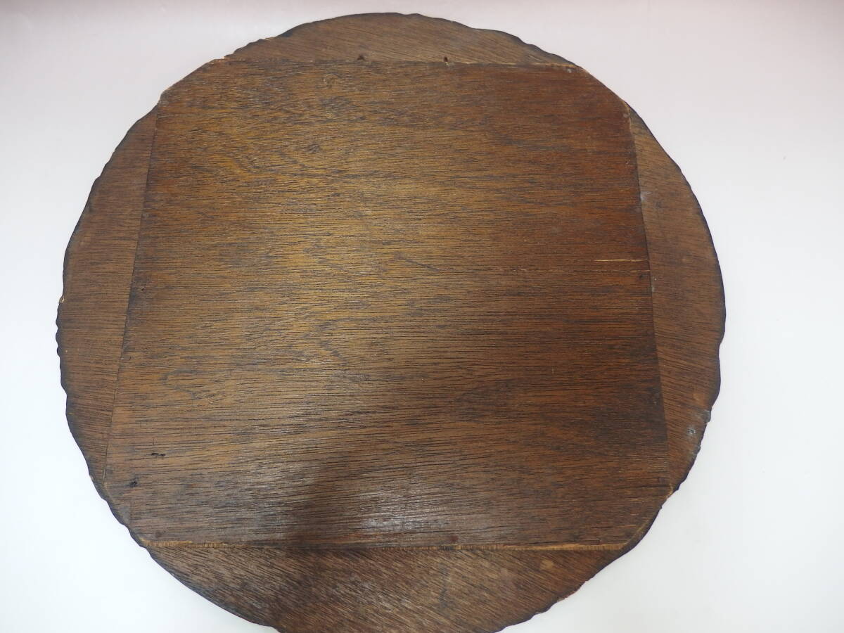 アンティーク 　木彫り風　 鏡　壁掛けミラー_画像2