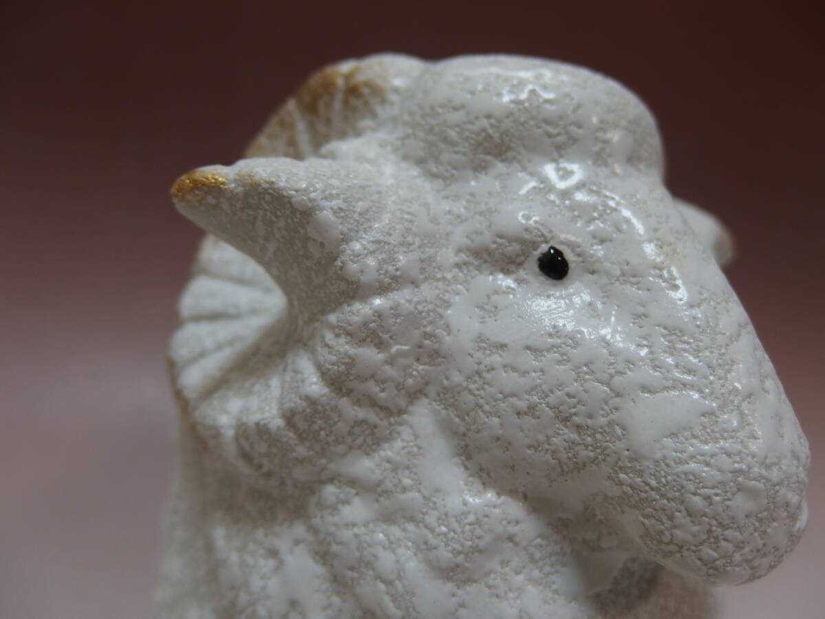 信楽焼 大原薫 干支置物 羊_画像7