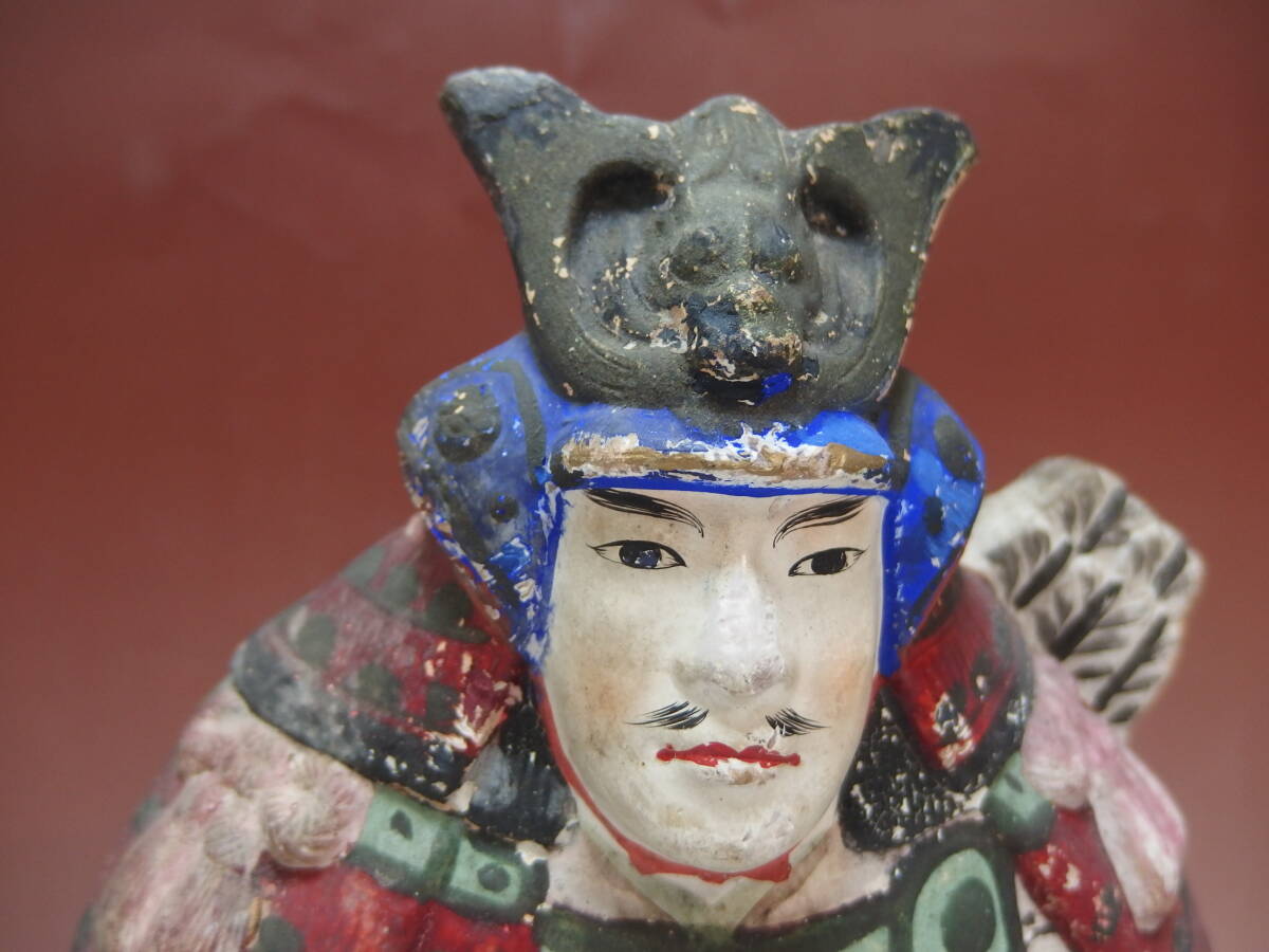 ⑤　土人形　武士　武将_画像6