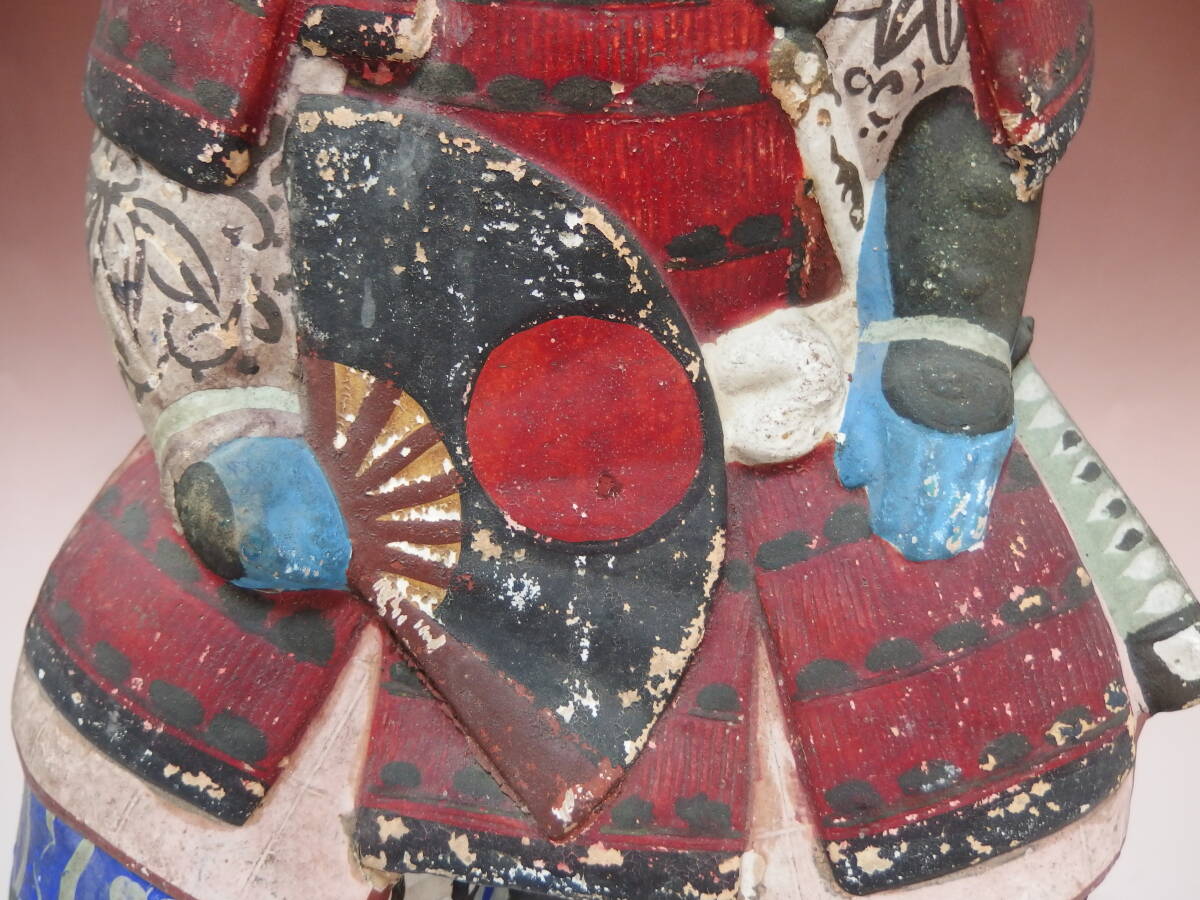 ⑤　土人形　武士　武将_画像7