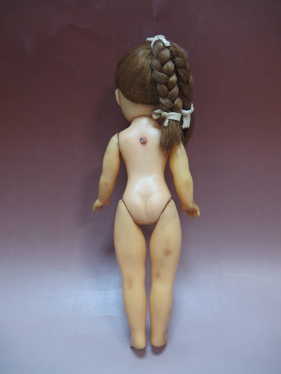 レトロ ソフビ人形 スリーピングアイ ブルーアイ リメイクにも♪_画像2