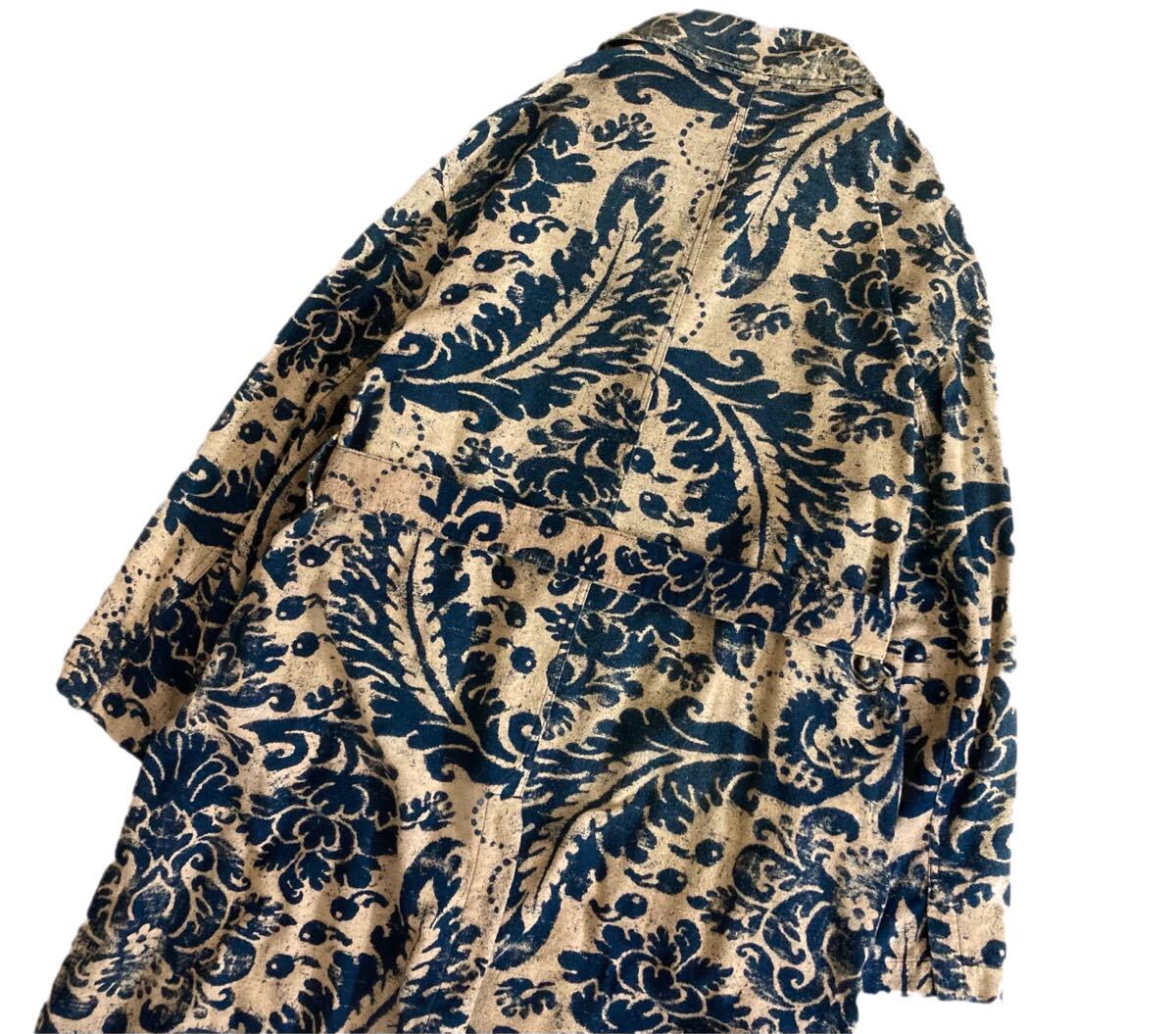 KAPITAL キャピタル ダマスク柄 コート_画像4