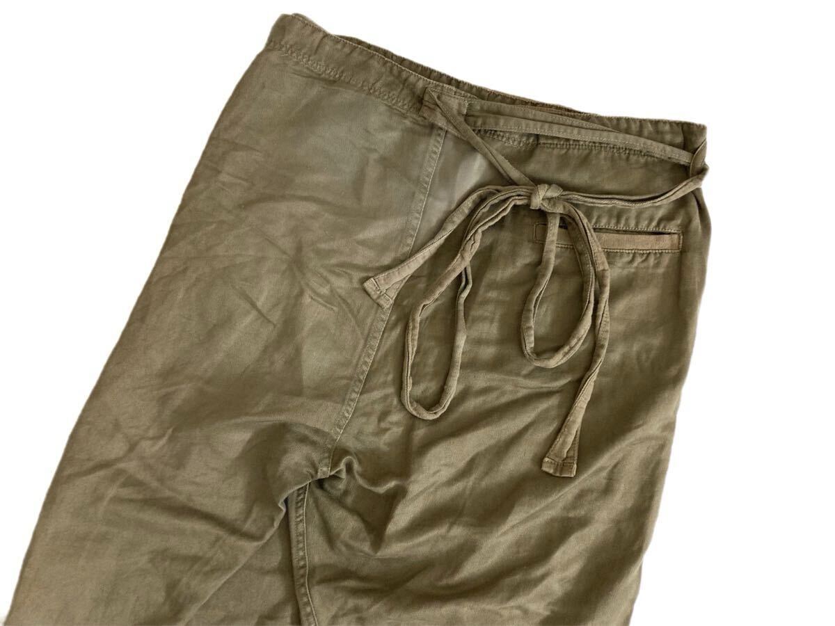 KAPITAL キャピタル ヴィンテージ ミリタリー ラップ パンツ_画像5