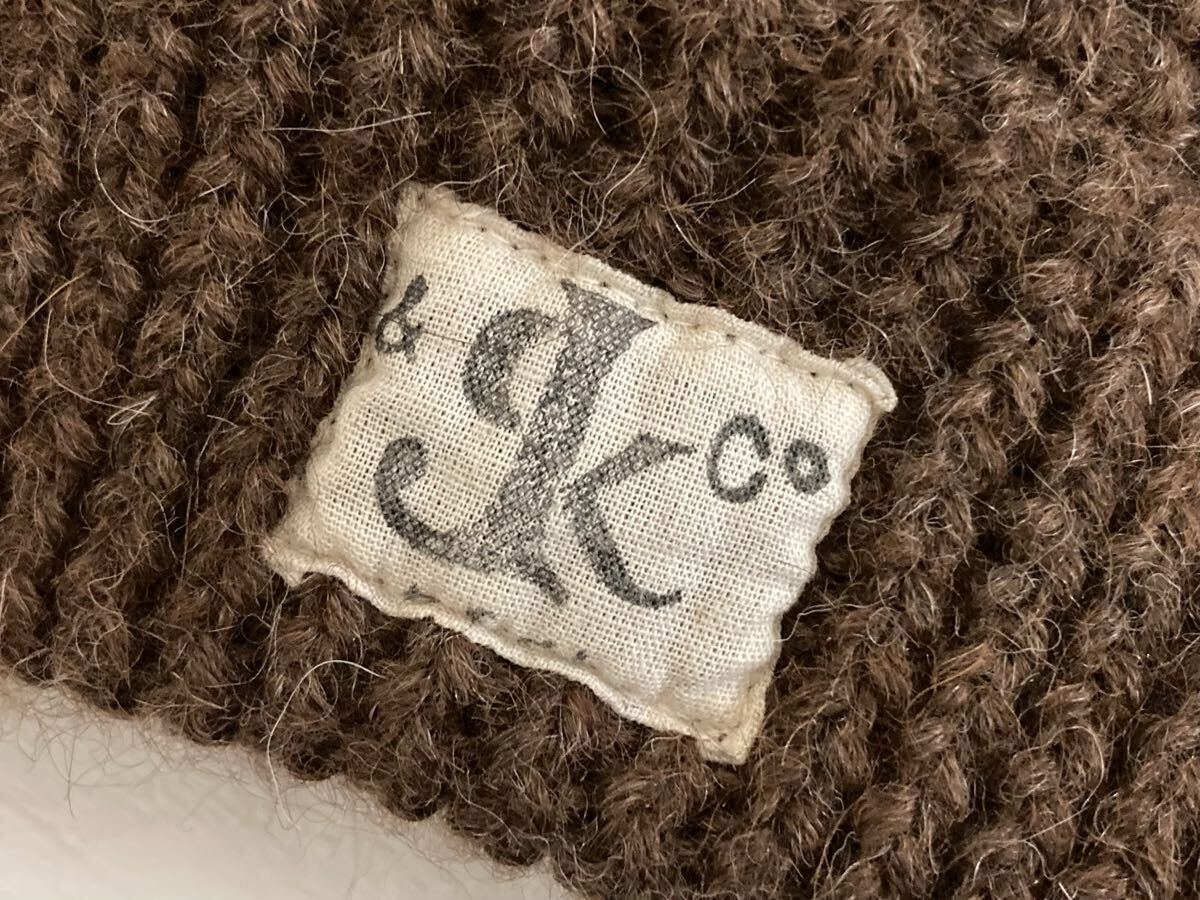 KAPITAL キャピタル ファー × ヘリンボン ビーニー キャップ_画像5