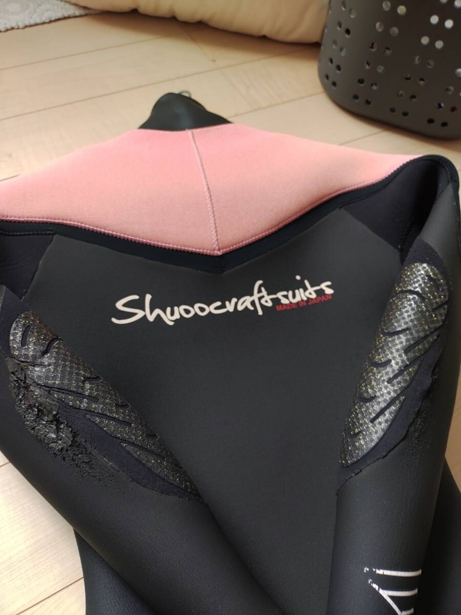 shuooクラフトスーツ5×3セミドライ　レディースMSサイズ　_画像3