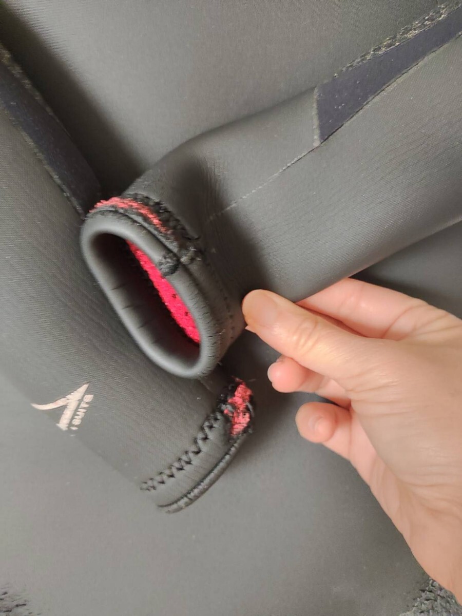 shuooクラフトスーツ5×3セミドライ　レディースMSサイズ　_画像4