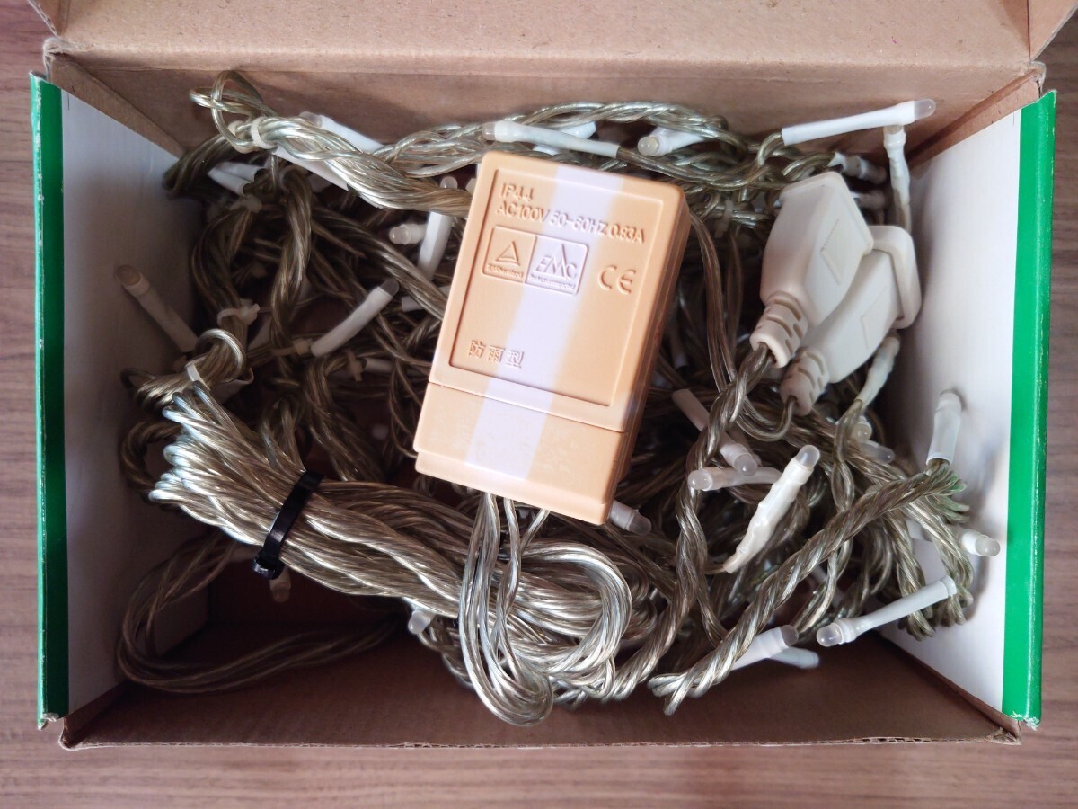 [ LED лёд kru свет ...100 лампочка ×3 позиций комплект ] голубой & белый / объединенный возможность /8 образец память функция / Рождество / illumination 