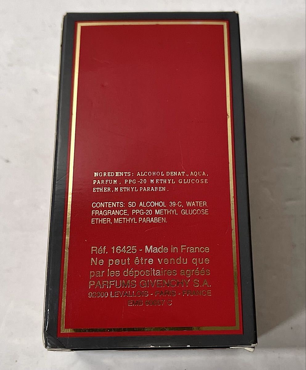 say◎未開封保管品 GIVENCHY ジバンシィ XERYUS ROUGE キセリュズ ルージュ オードトワレ 香水 50ml フランス製_画像2
