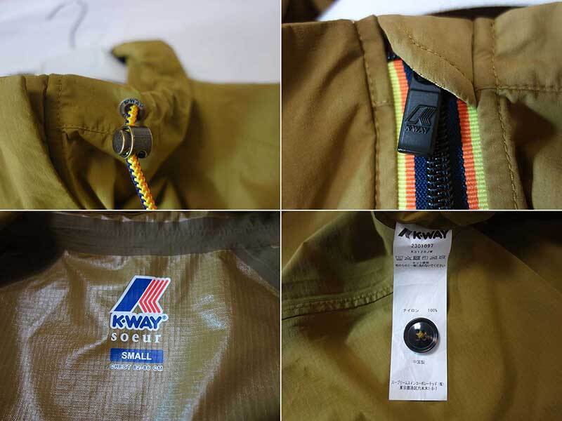 ケーウェイ x スール K-WAY x Soeur アミアブル ソワシック プルオーバージャケット_画像7