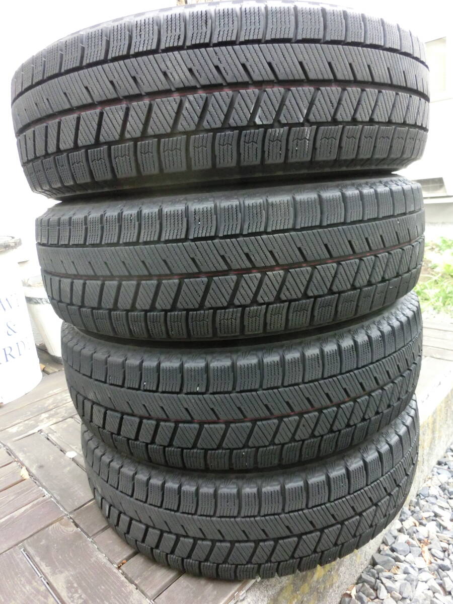 ブリヂストン★155/65Ｒ14★ＶＲＸ３★ブリザック★バリ山中古４本_画像1