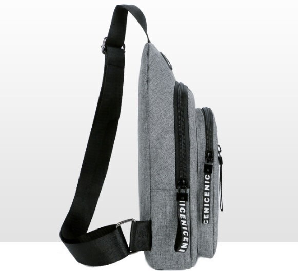 限定 ボディバッグ メンズ 防水 ワンショルダー 斜めがけ 軽量撥水 ブラック 黒 特価セール ner_画像5