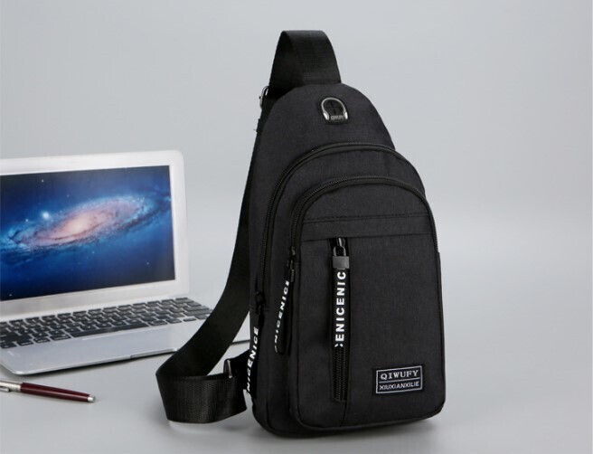 限定 ボディバッグ メンズ 防水 ワンショルダー 斜めがけ 軽量撥水 ブラック 黒 特価セール ner_画像7