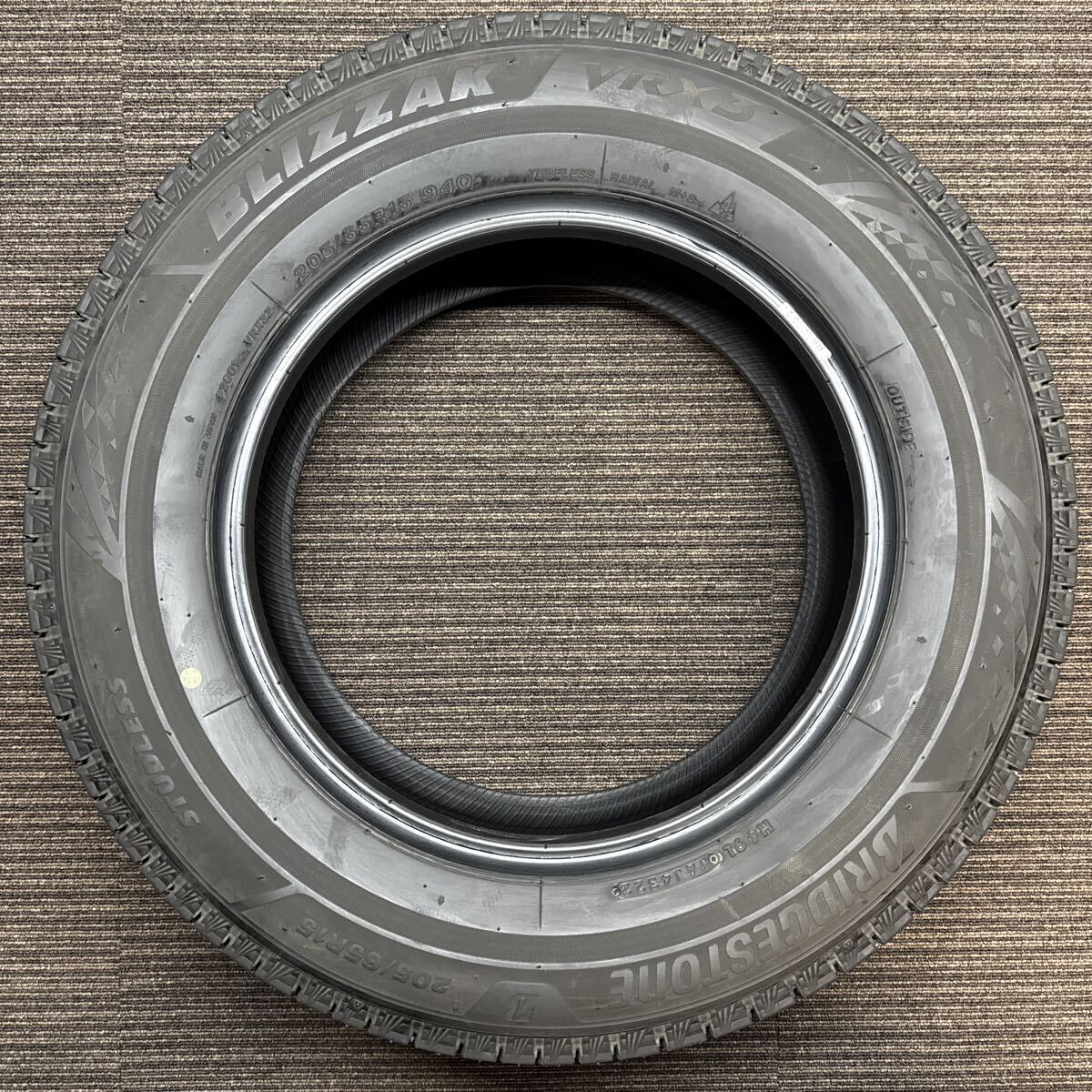 205/65R15 BRIDGESTONE/VRX3 2022年製 4本 ステップワゴン ストリーム アコード クラウン カムリ プロナード MPV グランディス_画像10