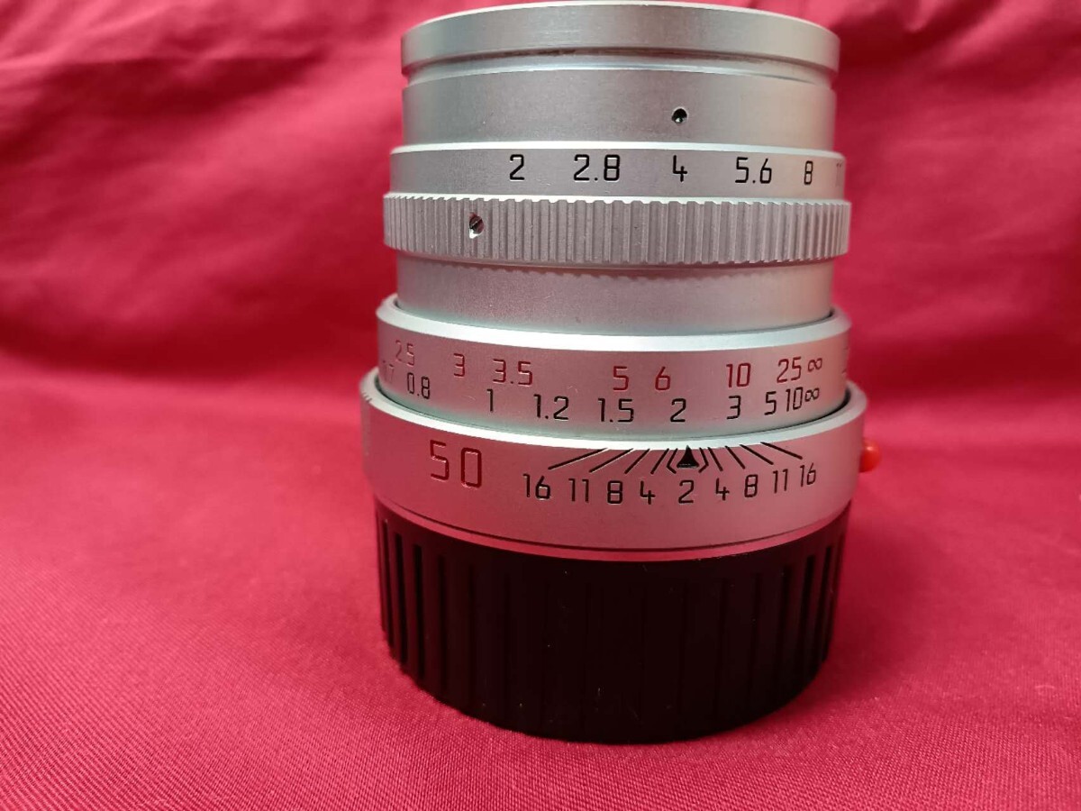 ライカ Leica Summicron-M 50mm F2 第3世代 シルバー_画像3