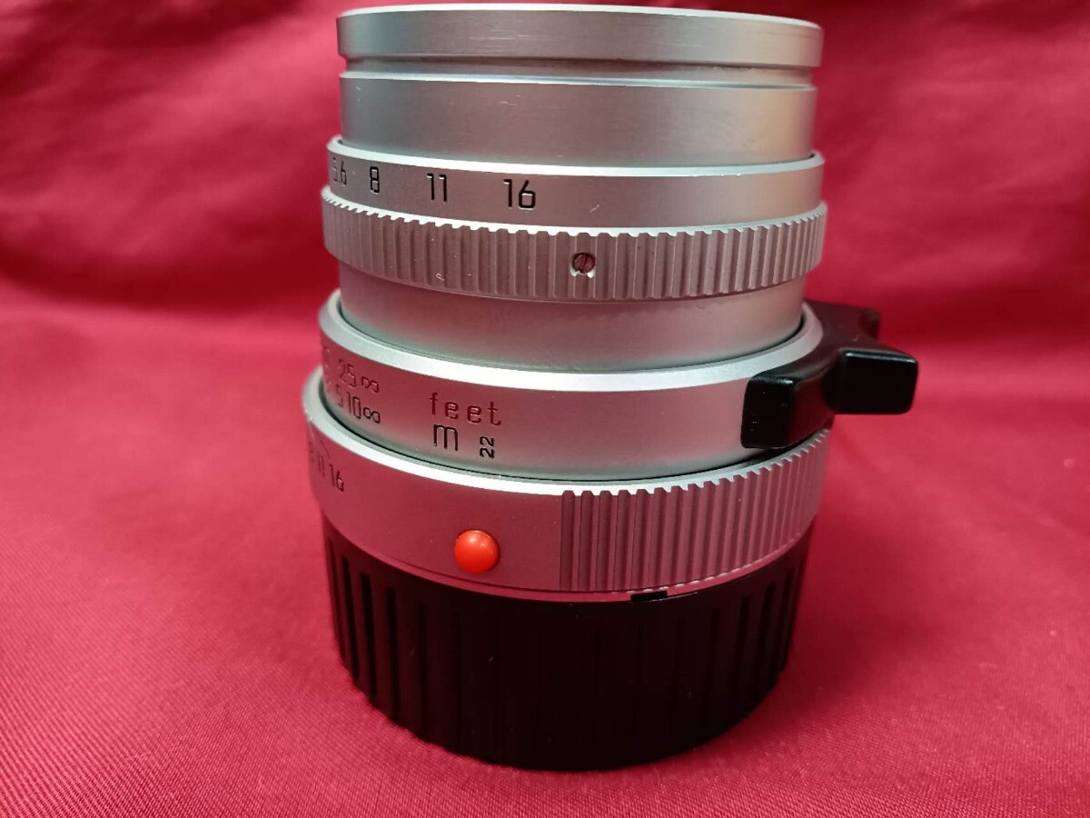 ライカ Leica Summicron-M 50mm F2 第3世代 シルバー_画像4