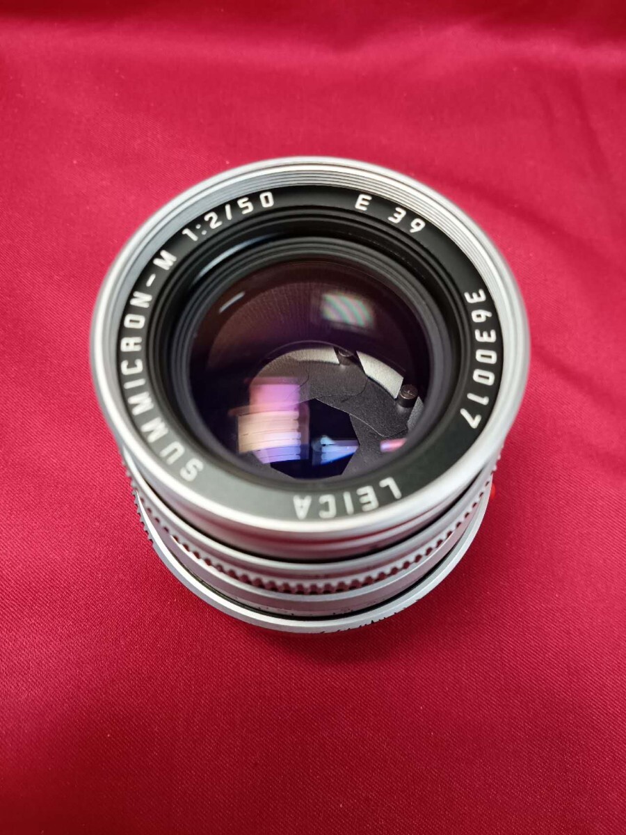 ライカ Leica Summicron-M 50mm F2 第3世代 シルバー_画像2