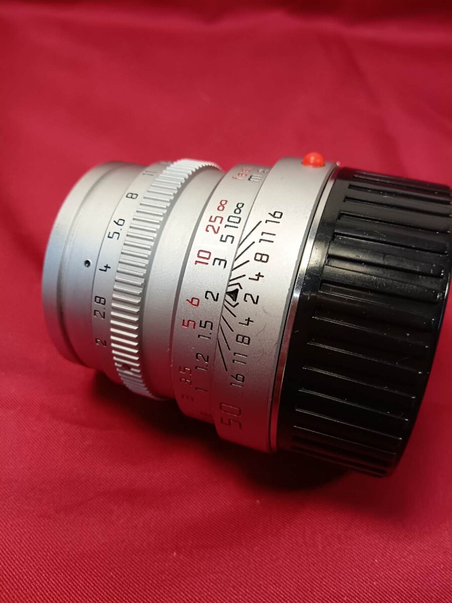 ライカ Leica Summicron-M 50mm F2 第3世代 シルバー_画像6