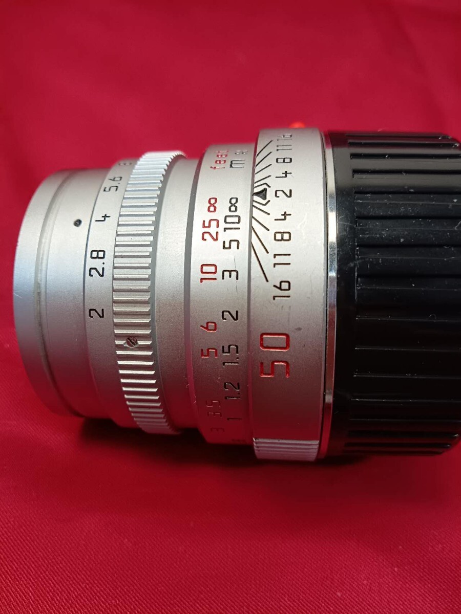 ライカ Leica Summicron-M 50mm F2 第3世代 シルバー_画像7