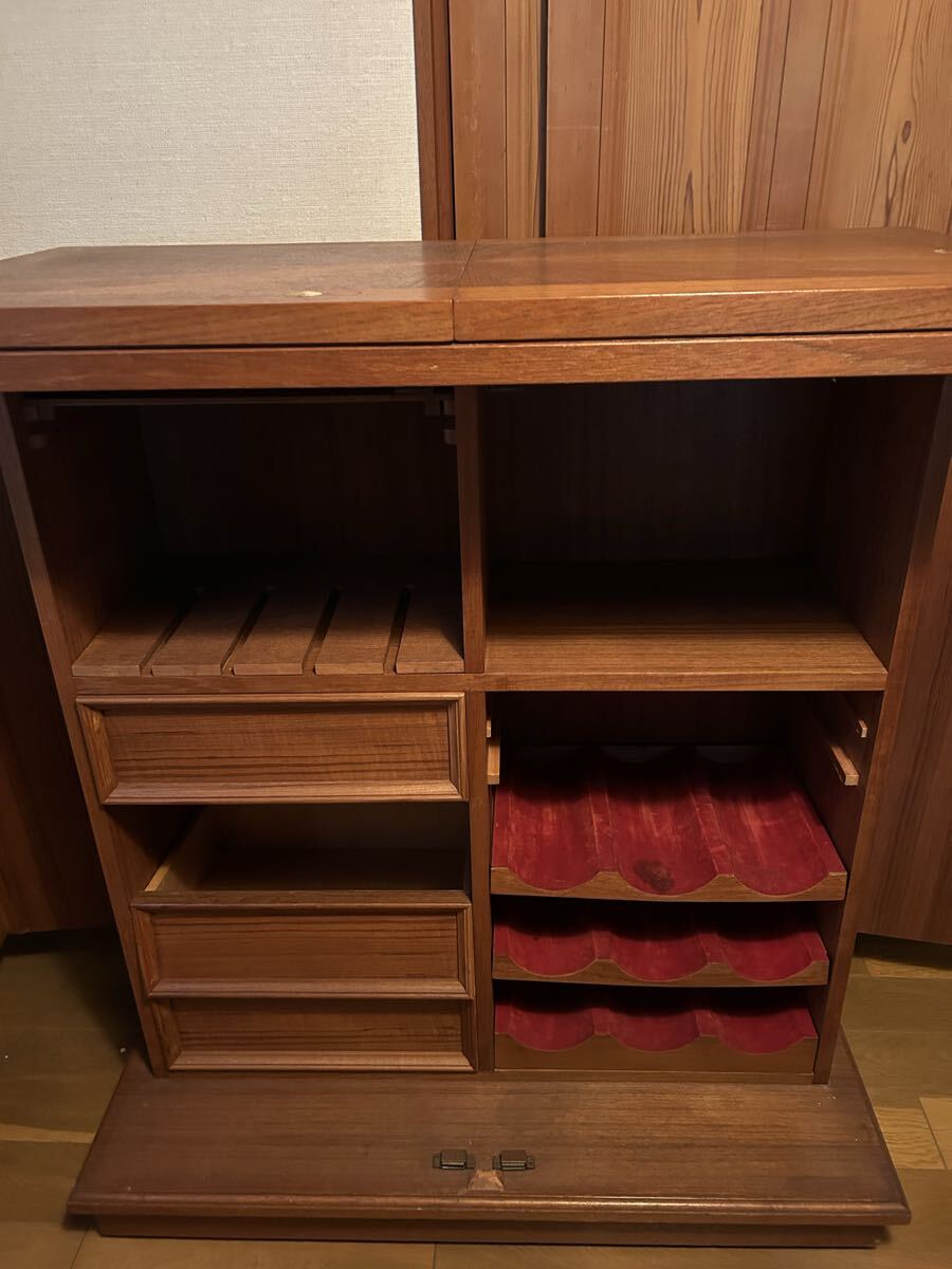 アンティーク ヴィンテージ 家具 ワイン 収納 バーカウンター_画像4