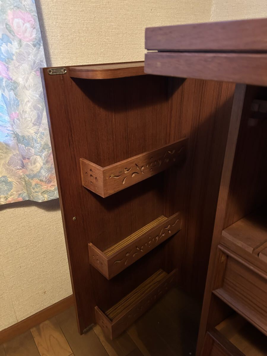 アンティーク ヴィンテージ 家具 ワイン 収納 バーカウンター_画像5