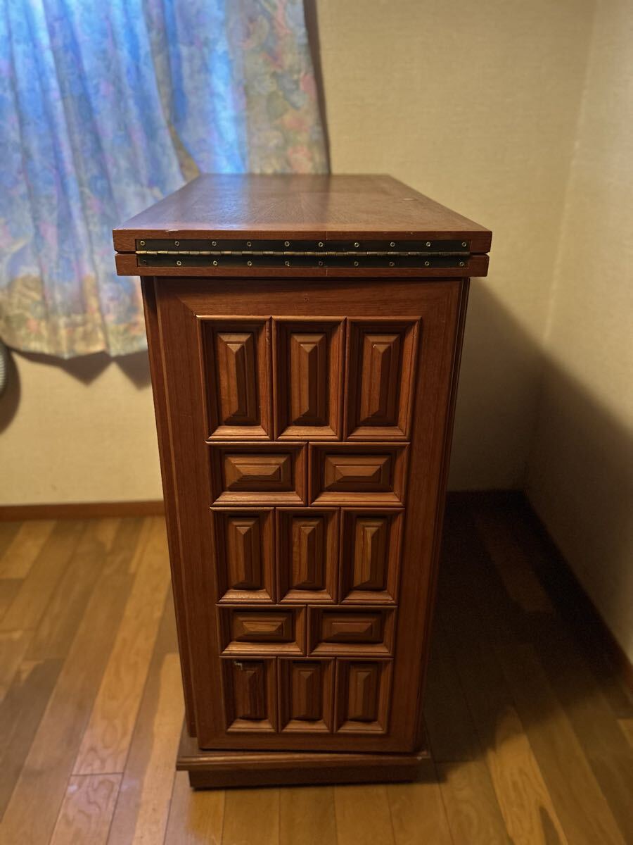 アンティーク ヴィンテージ 家具 ワイン 収納 バーカウンター_画像10