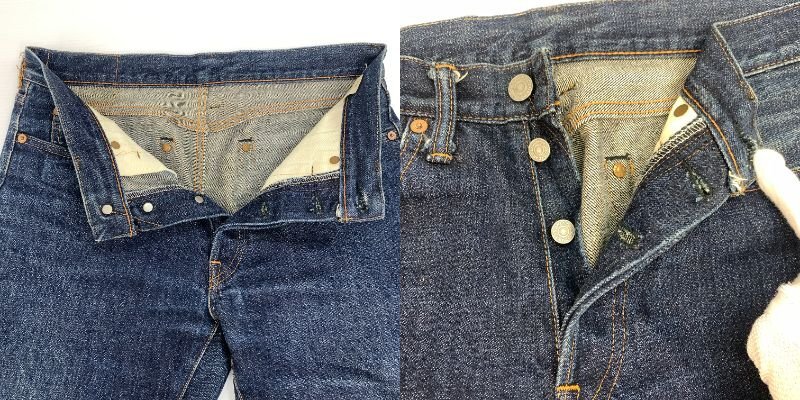 STUDIO DARTISAN ステュディオダルチザン SD-103 レギュラーストレート デニムパンツジーンズ インディゴ セルビッジ W30 《9386_画像7