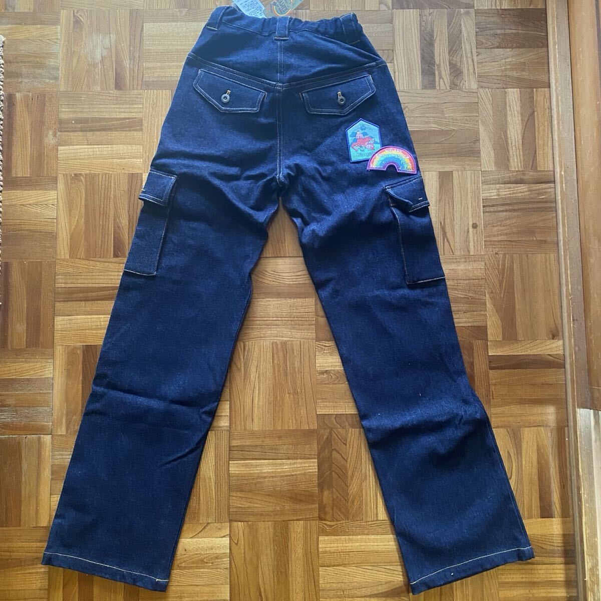 クマのエイミーちゃん新品未使用160サイズジーンズ_画像1