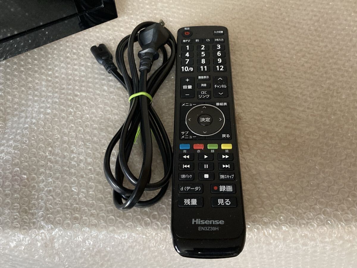 ★Hisense 24A50 Wチューナー搭載裏番組録画対応　USB-HDD録画★送料込み_画像5