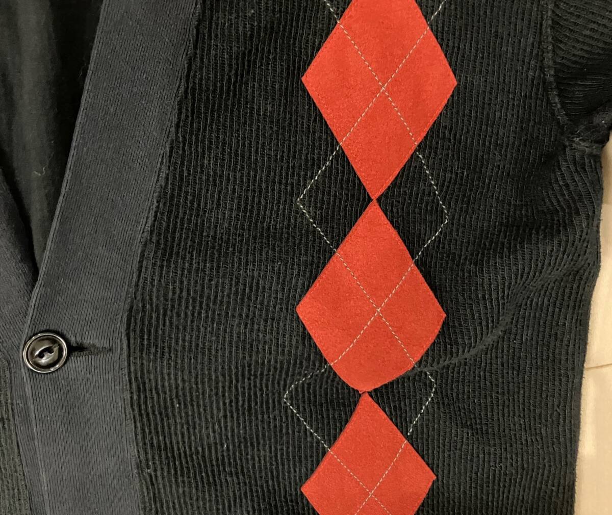 THE FLAT HEAD Flat Head R.J.B кардиган размер 40 оттенок черного RJB