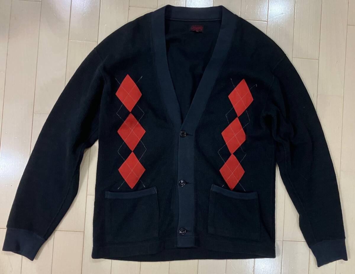 THE FLAT HEAD Flat Head R.J.B кардиган размер 40 оттенок черного RJB