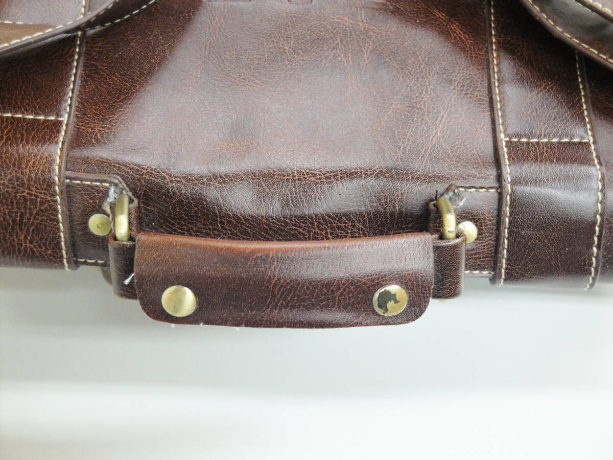訳アリGIORGIO ARMANI(ジョルジオ・アルマーニ)レザーブリーフケース USED_画像7