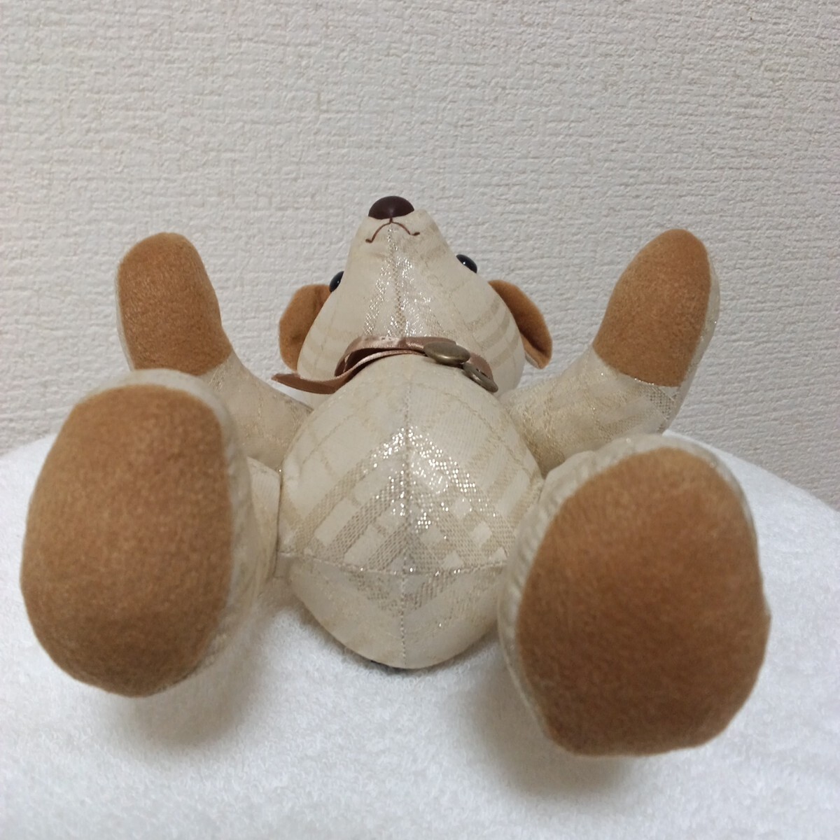 【中古】バーバリー【 テディベア ぬいぐるみ 白クマ 】_画像6