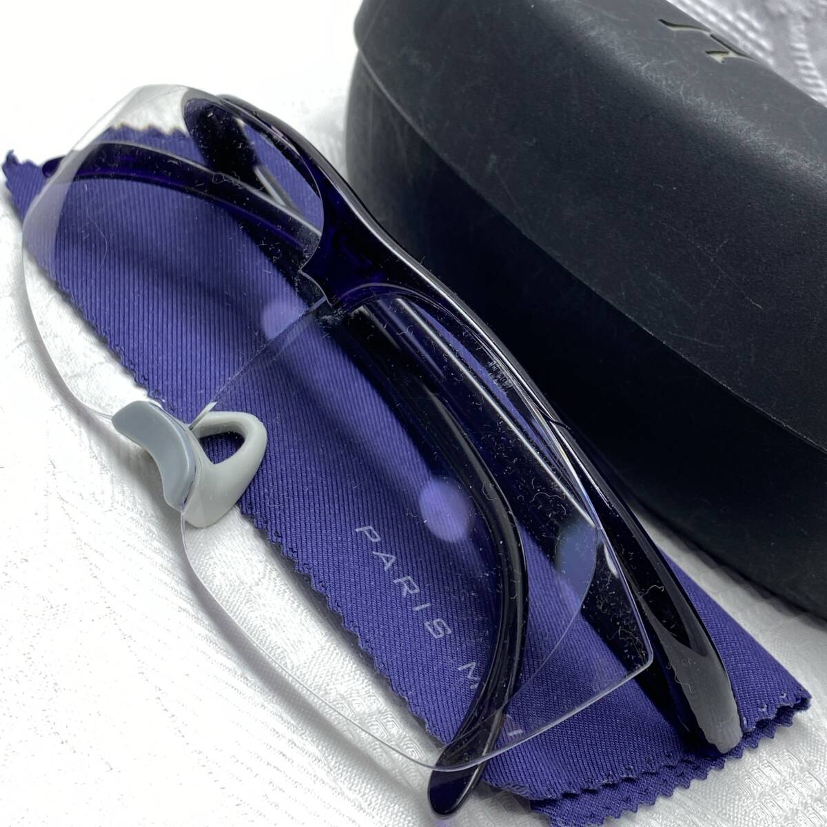  Huzuki лупа Large кейс очки .. имеется лиловый 