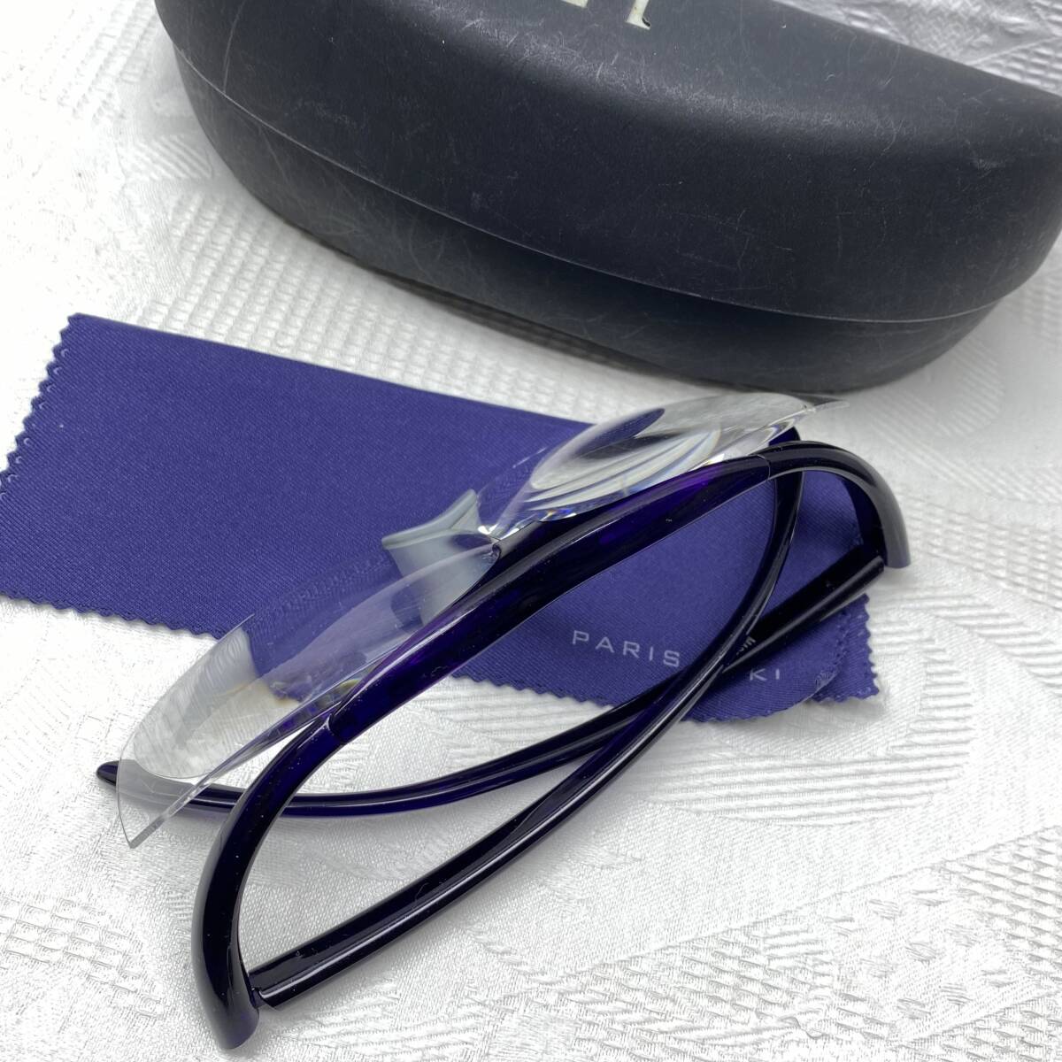  Huzuki лупа Large кейс очки .. имеется лиловый 