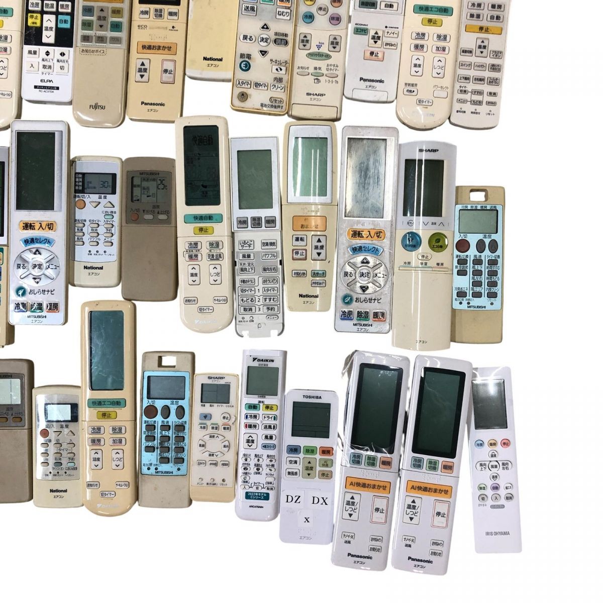 エアコン リモコン まとめ 450点 総重量50kg ダイキン パナソニック シャープ など 現状品 直接お渡し歓迎 TRK898149相_画像5