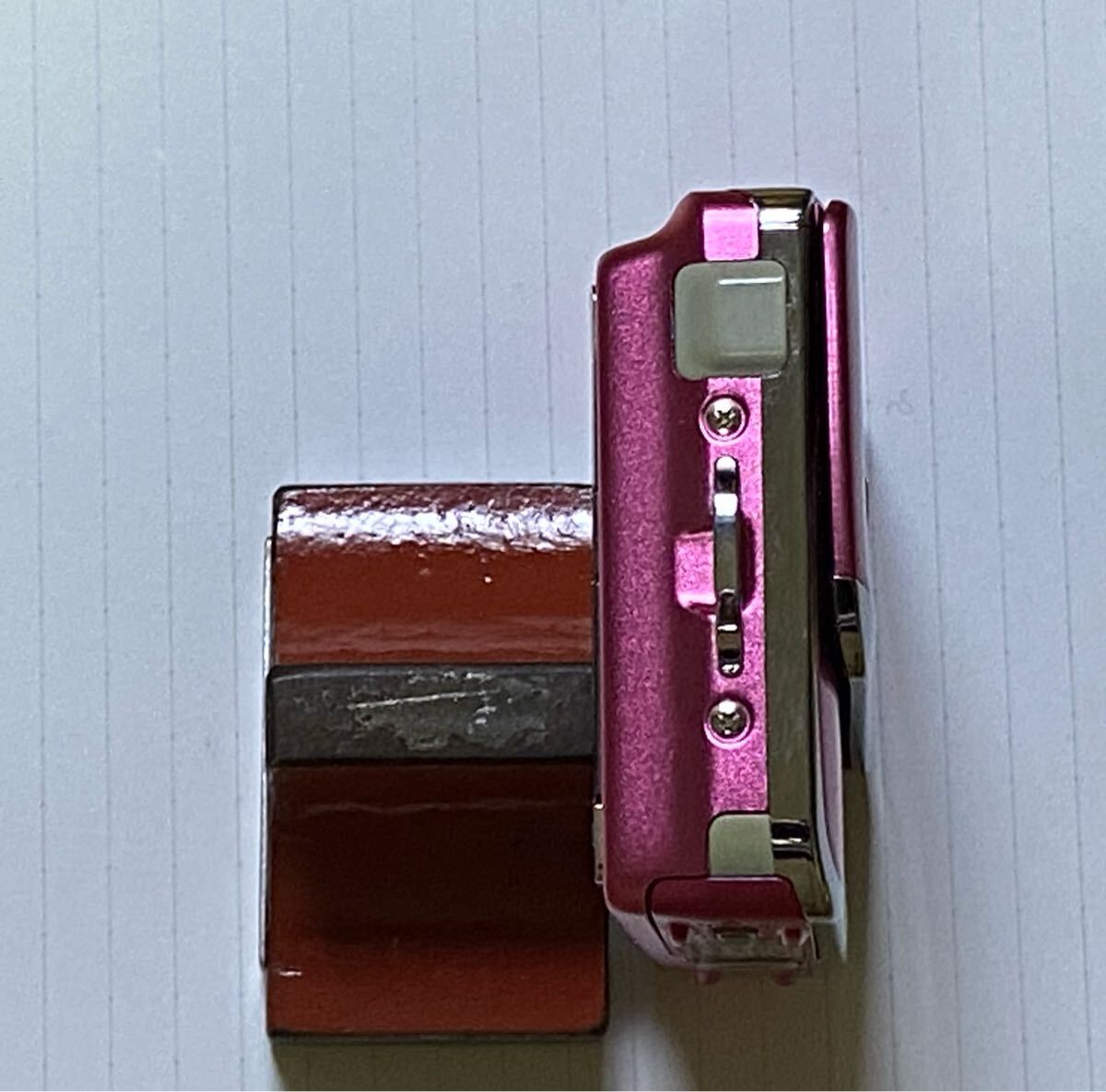 [1 иен ~]FUJIFILM FinePix Z80 розовый компактный цифровой фотоаппарат работа не проверено аккумулятор отсутствует 