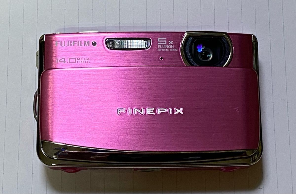[1 иен ~]FUJIFILM FinePix Z80 розовый компактный цифровой фотоаппарат работа не проверено аккумулятор отсутствует 