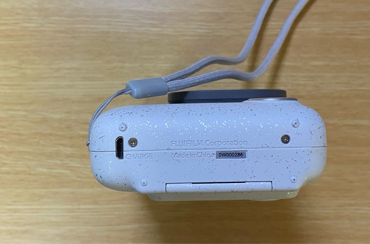 【1円〜】FUJIFILM instax mini LiPlay ハイブリッドインスタントカメラ 動作確認済み 美品 HM1 ストーンホワイト_画像7