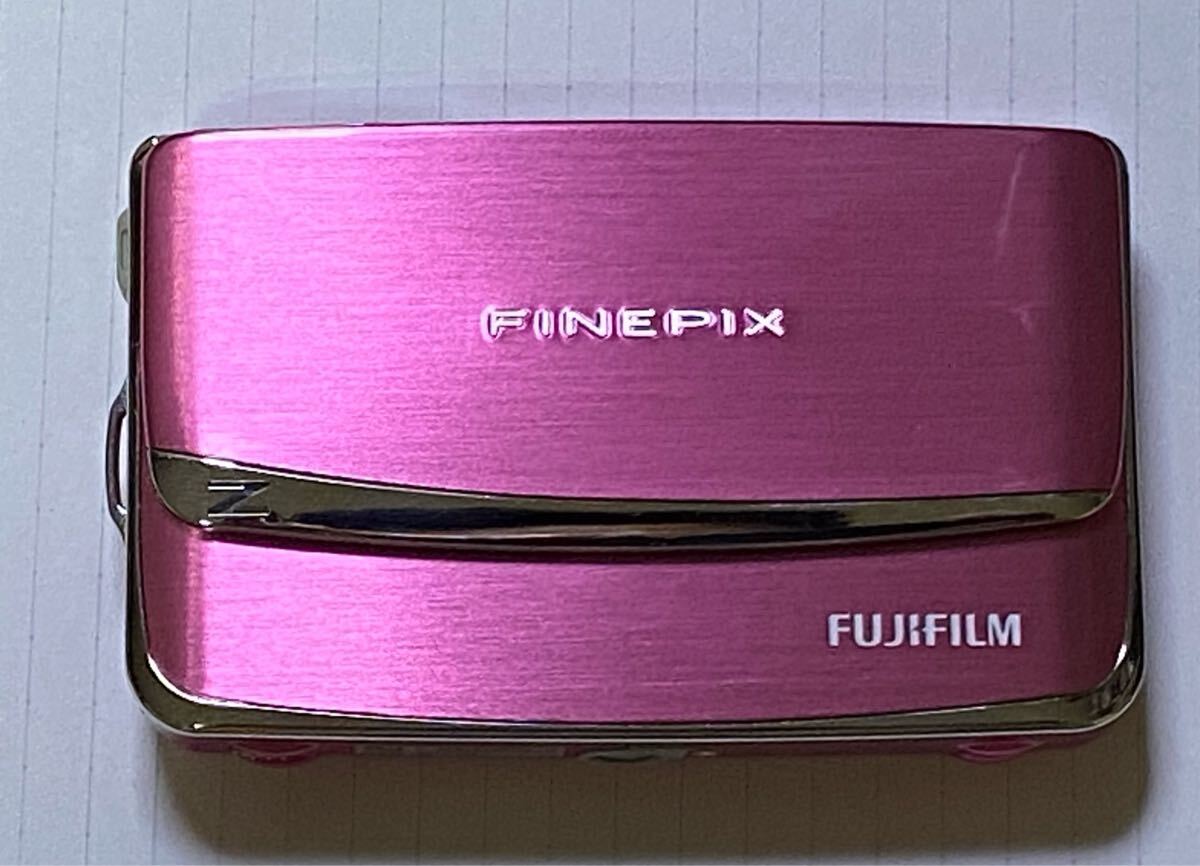 [1 иен ~]FUJIFILM FinePix Z80 розовый компактный цифровой фотоаппарат работа не проверено аккумулятор отсутствует 