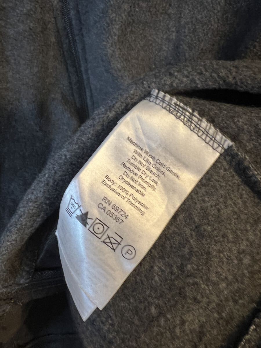 フリースジャケット アウトドア コロンビア Columbia ジップアップ グレー系 サイズM アメリカ古着_画像3