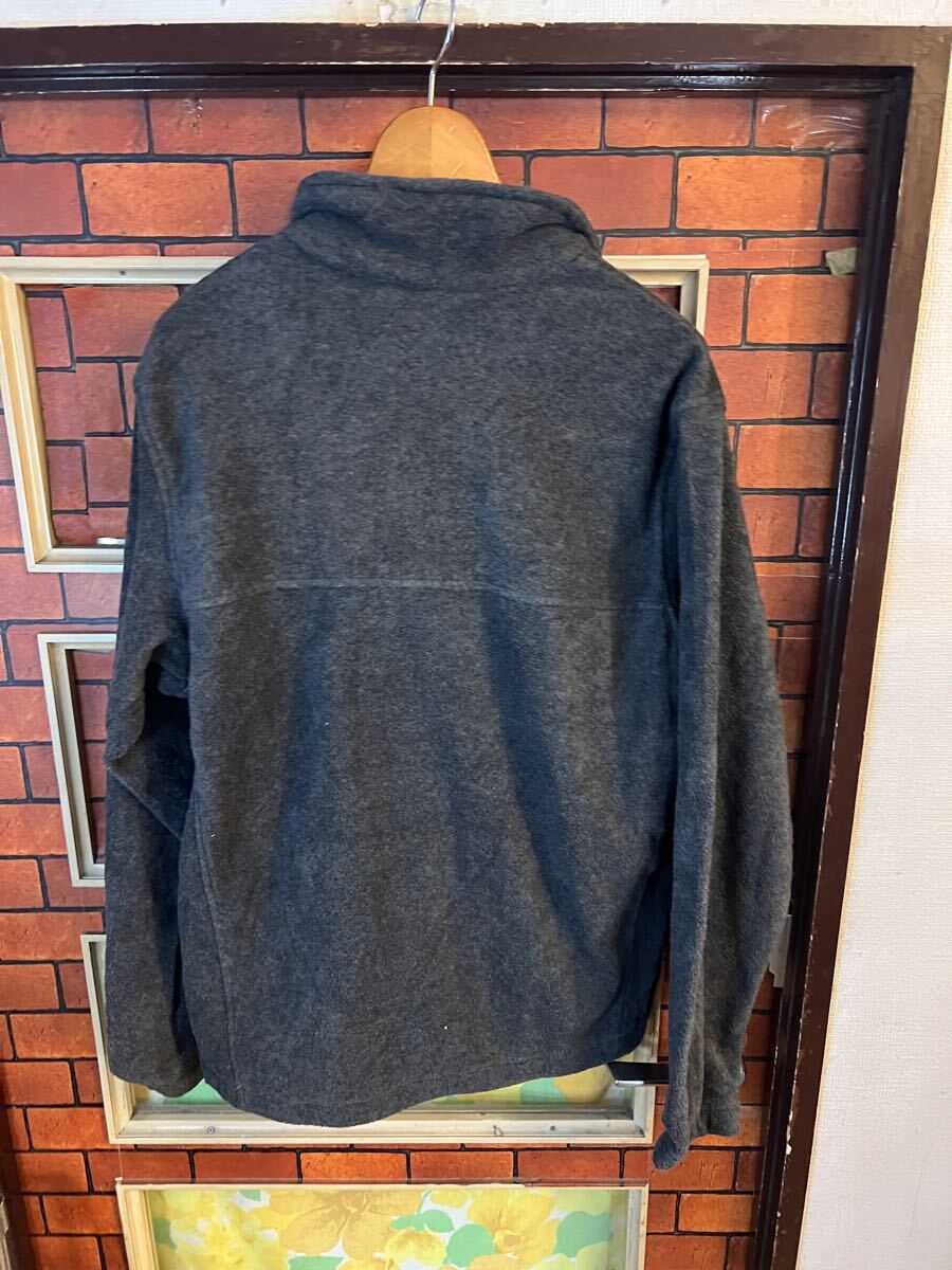 フリースジャケット アウトドア コロンビア Columbia ジップアップ グレー系 サイズM アメリカ古着_画像4