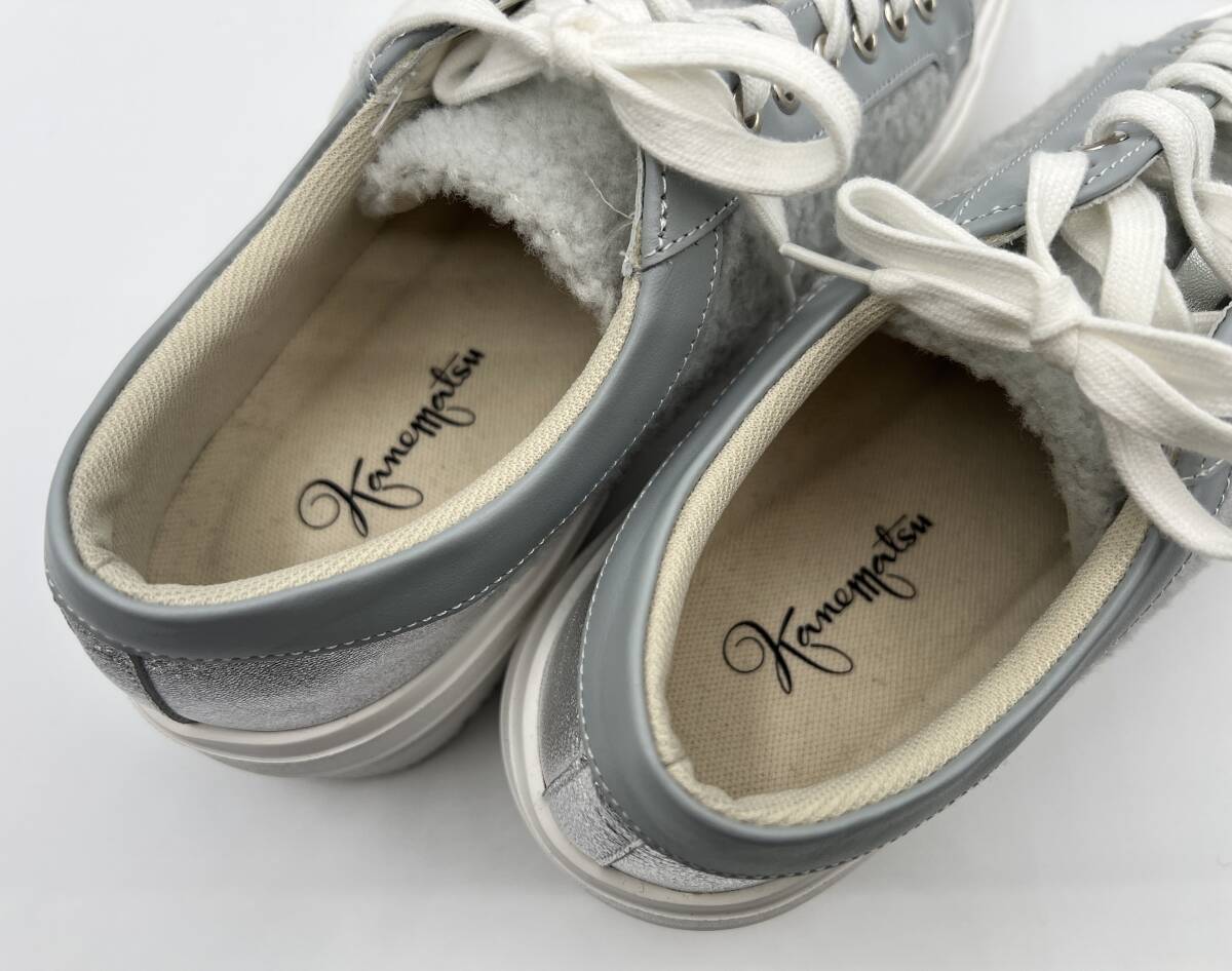 ☆GINZA Kanamatsu/銀座かねまつ☆レディース　スニーカー　ボア付き　コ-309A_画像8