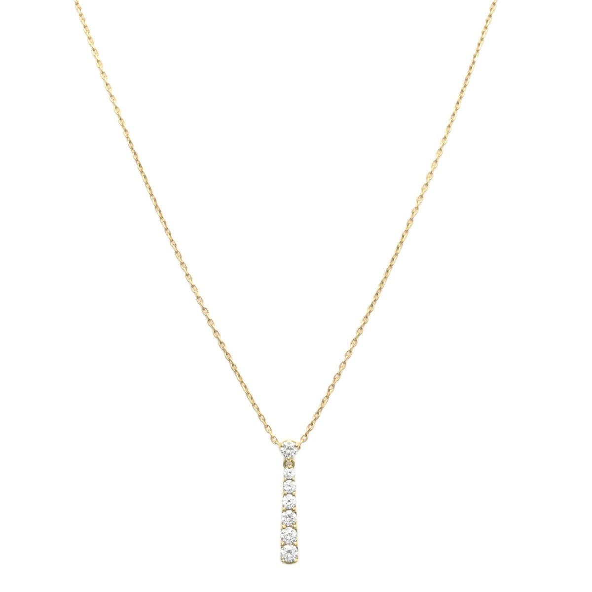 モニッケンダム MONNICKENDAM 750YG K18YG イエローゴールド ダイヤ0.30ct ネックレス レディース 3888_画像2